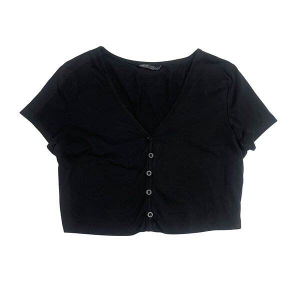 Women's Shein Crop Tops Size M Medium Assorted Styles Blouse Shirts Bundle of 11 - Picture 11 of 12